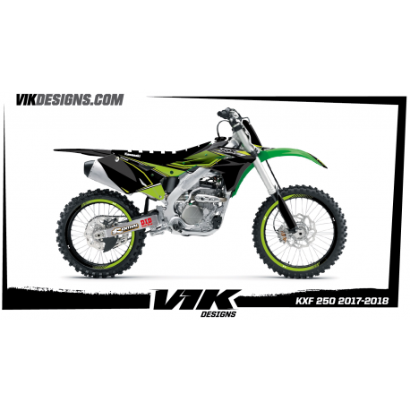 KIT ADHESIVOS KAWASAKI KXF 250 2017-2018