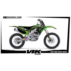 ADHESIVOS KAWASAKI KXF 250