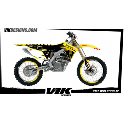 KIT ADHESIVOS SUZUKI RMZ BARCIA