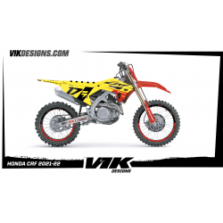 HONDA CRF 2022 AMARILLA